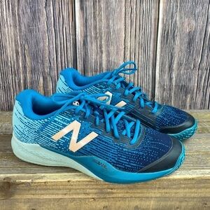 New Balance Women's 996 B Width Tennis Shoes Deep Ozone Blue